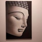 Boeddha op doek - Japanse stijl, Antiek en Kunst, Kunst | Niet-Westerse kunst, Ophalen
