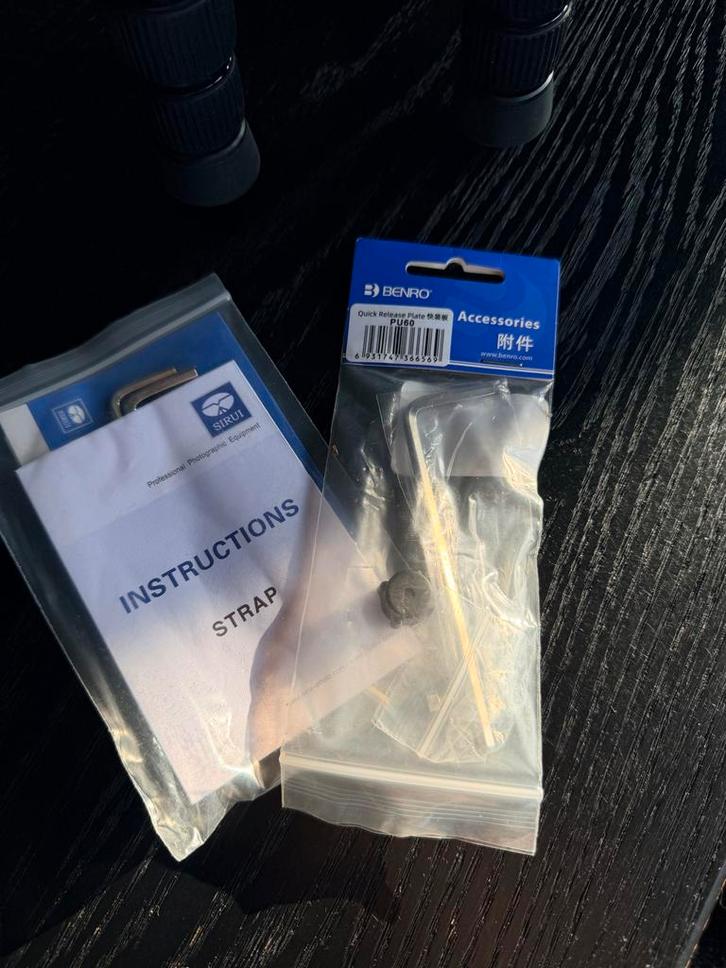 Sirui N-2004KX Statief met Benro B1 Balhoofd - ZGAN, Audio, Tv en Foto, Fotografie | Statieven en Balhoofden, Zo goed als nieuw