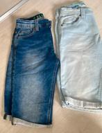 Korte spijkerbroek jeans maat 158 2 stuks, Ophalen of Verzenden, Zo goed als nieuw, Jongen, Broek