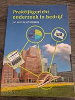 Jan Leen - Praktijkgericht onderzoek in bedrijf, Ophalen of Verzenden, Zo goed als nieuw, Jan Leen; Jef Mertens, Nederlands