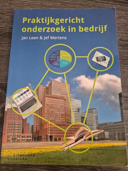 Jan Leen - Praktijkgericht onderzoek in bedrijf, Boeken, Schoolboeken, Zo goed als nieuw, Nederlands, Overige niveaus, Ophalen of Verzenden
