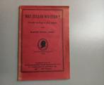 Kookboek Wat zullen wij eten? Uitgave uit 1916 Oorspr. 1784, Ophalen of Verzenden, Gelezen