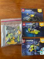 Lego Creator 3/1 Helikopter Avontuur - 31092, Ophalen of Verzenden, Zo goed als nieuw