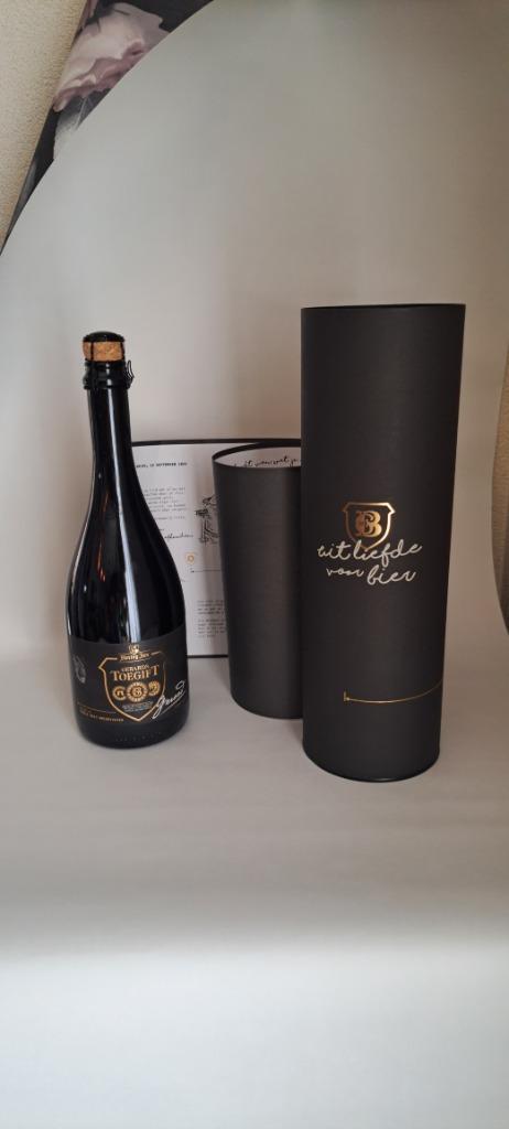 Grand prestige Gerard’s Toegift, Verzamelen, Biermerken, Zo goed als nieuw, Flesje(s), Hertog Jan, Ophalen