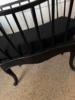 Babybedje (zwart gemaakt) alleen gebruikt voor rebornbabys, Antiek en Kunst, Antiek | Meubels | Bedden, Ophalen