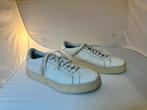 Santoni leren sneakers wit —  maat 42 — met dustbags, Ophalen, Wit, Sneakers of Gympen, Santoni