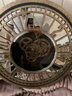 Decoratieve Klok met Tandwielen, Ophalen of Verzenden, Zo goed als nieuw, Analoog, Wandklok