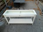 Sidetabel, Huis en Inrichting, Tafels | Sidetables, Ophalen, Gebruikt, 100 tot 150 cm, Glas