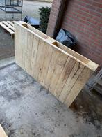 3x pallet, Doe-het-zelf en Verbouw, Hout en Planken, Ophalen, Zo goed als nieuw
