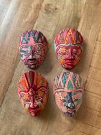 masker houtsnijwerk balinees Indonesië Handbeschilderd, Antiek en Kunst, Ophalen