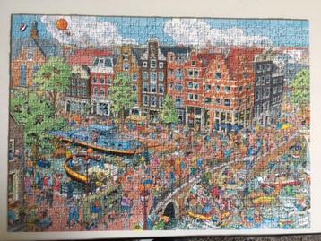 puzzel Fleroux, Cities of the world: Amsterdam beschikbaar voor biedingen