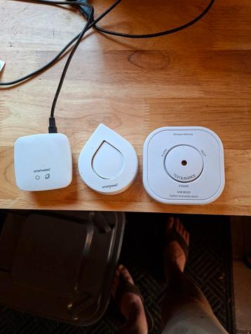 Homewizard Smartwares Link met lekkage melder en CO melder beschikbaar voor biedingen