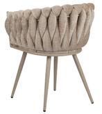 Wave Chair Cream – Luxe Eetkamerstoelen – Pole to Pole, Huis en Inrichting, Stoelen, Overige kleuren, Verzenden, Japandi, Hotel Chique, Modern