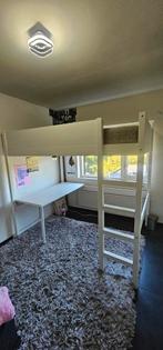 Hoogslaper met Bureau, Huis en Inrichting, Slaapkamer | Stapelbedden en Hoogslapers, Ophalen, Gebruikt, 160 tot 180 cm, 190 cm of minder