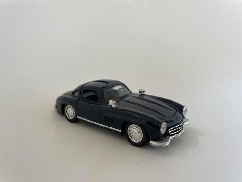 model Mercedes Benz MB 300 SL Gullwing ‘51 blauw Solido 1/43, Hobby en Vrije tijd, Modelauto's | 1:43, Gebruikt, Auto, Solido