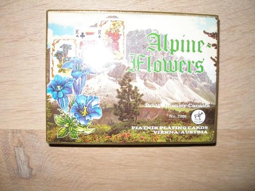 Speelkaarten van Piatnik P 22 Alpine Flowers, Verzamelen, Speelkaarten, Jokers en Kwartetten, Nieuw, Speelkaart(en), Ophalen of Verzenden