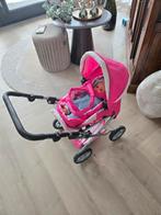 Poppenwagen met pop - Gratis!, Kinderen en Baby's, Ophalen, Gebruikt, Babypop