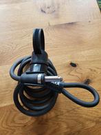 AXA fietsslot kabelslot insteekslot 10 mm pin, Ophalen of Verzenden, Zo goed als nieuw, Insteekslot