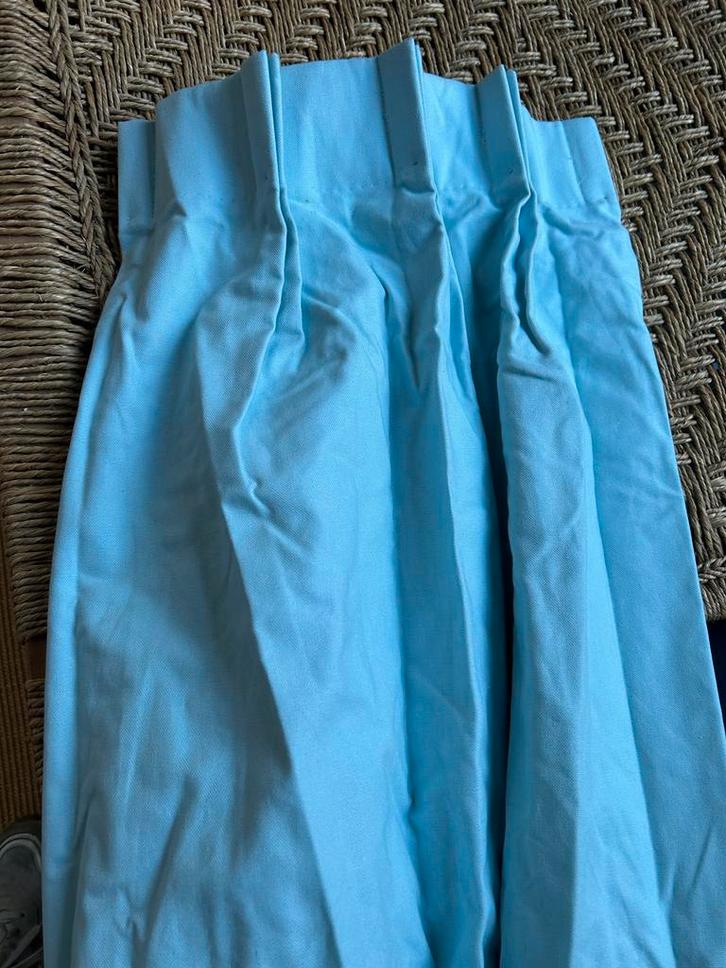 Kirby Gordijnen Sahara Ice (ijs blauw), Huis en Inrichting, Stoffering | Gordijnen en Lamellen, Gebruikt, 100 tot 150 cm, 200 cm of meer