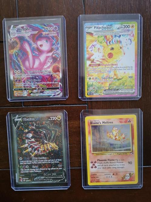 Pokémon Giratina V, Pikachu EX, Dark Charizard etc., Hobby en Vrije tijd, Verzamelkaartspellen | Pokémon, Zo goed als nieuw, Meerdere kaarten