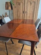 Vintage Art Deco eettafel Bannink klassiek 160x100 ♡details♡, Huis en Inrichting, Ophalen, Eikenhout, 50 tot 100 cm, Zo goed als nieuw