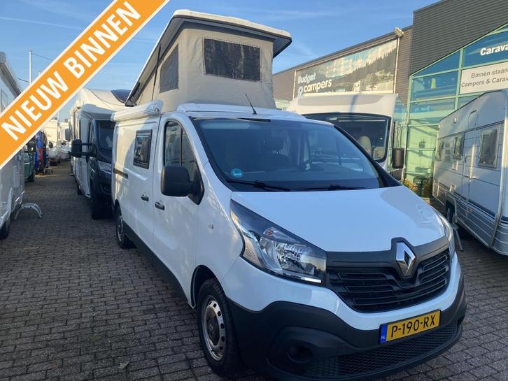 Renault Traffic 115 pk slechts 100000 km, Caravans en Kamperen, Campers, Bedrijf, tot en met 4, Buscamper of Camperbus, Overige merken