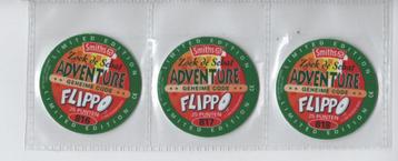Complete set limited Adventure flippo s + papieren Walibi beschikbaar voor biedingen