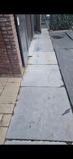 Natuursteen tegels 100x100 cm, Tuin en Terras, Tegels en Klinkers, Ophalen, Gebruikt, Natuursteen, Terrastegels