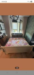 Mooi wit bed, Ophalen, Zo goed als nieuw, Tweepersoons