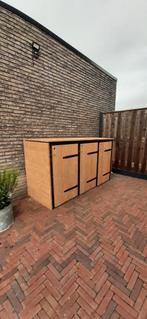 Kliko ombouw, Ophalen, Nieuw, Hout, Containerberging