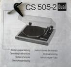 Dual CS 505 Lenco L75 78 platenspeler onderdelen parts phono, Ophalen of Verzenden, Gebruikt, Platenspeler-onderdeel, Dual