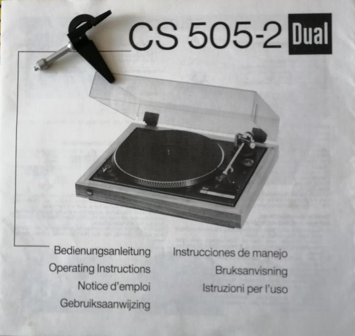 Dual CS 505 Lenco L75 78 platenspeler onderdelen parts phono, Audio, Tv en Foto, Platenspelers, Gebruikt, Platenspeler-onderdeel
