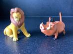 Leeuwenkoning simba en pumbaa bullyland disney 3 euro/paar, Ophalen of Verzenden, Zo goed als nieuw