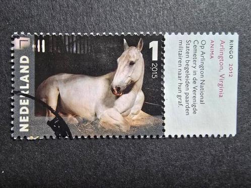Nederlandse Postzegel 2015 - NVPH 3338 - Ringo - Met Tab, Postzegels en Munten, Postzegels | Thematische zegels, Gestempeld, Dier of Natuur