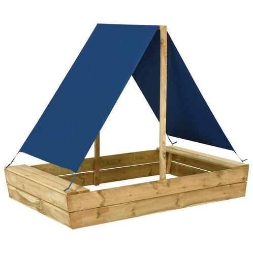 Zandbak zandbakken met afdak 160x100 cm GRATIS BEZORGD!, Kinderen en Baby's, Speelgoed | Buiten | Zandbakken, Nieuw, Verzenden
