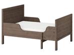 Ikea Meegroei Bed, Huis en Inrichting, Ophalen, Eenpersoons, Bruin, 80 cm