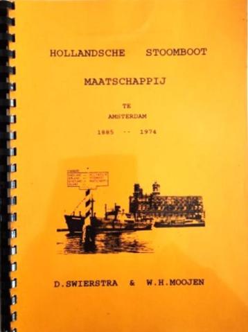 Hollandsche Stoomboot Mij.  (H.S.M.) 1885-1974. beschikbaar voor biedingen