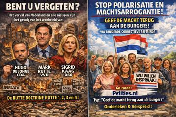 Poster vlag foto kaart  petitie gratis