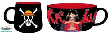 One Piece breakfast set van een beker / mok en een schaaltje beschikbaar voor biedingen