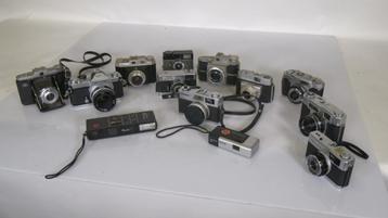 Partij Vintage Camera’s & Lenzen – Display Collectie beschikbaar voor biedingen