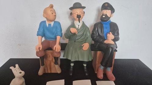 4x Kuifje bank beeld Leblon no Aroutcheff Fariboles Pixi, Verzamelen, Stripfiguren, Zo goed als nieuw, Beeldje of Figuurtje, Kuifje