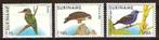 Suriname 892/4 postfris Vogels 1996, Postzegels en Munten, Postzegels | Suriname, Ophalen of Verzenden, Postfris