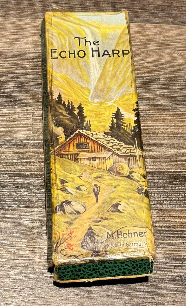 M. Hohner Echo Harp Mondharmonica, Muziek en Instrumenten, Blaasinstrumenten | Mondharmonica's, Gebruikt, Ophalen