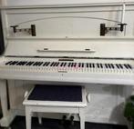 Piano(80 jaar oud), Muziek en Instrumenten, Piano's, Ophalen, Gebruikt, Wit, Piano