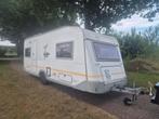 Grote ruime knaus caravan te koop 4, Caravans en Kamperen, Caravans, Vast bed, Rondzit, Particulier, 5 tot 6 meter