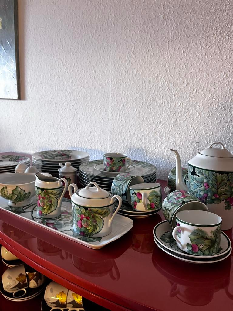 Limoges Vendanges Servies - Druivenmotief, Ophalen