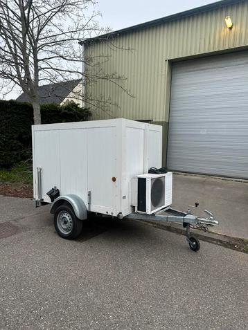 Koelaanhanger te huur - te besturen met B rijbewijs! beschikbaar voor biedingen