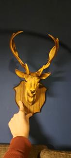 Hertenkop Wanddecoratie van Plastic, Ophalen of Verzenden, Gebruikt
