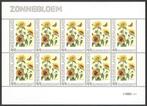 Bloemenpracht op postzegels: Zonnebloem, Ophalen of Verzenden, Na 1940, Postfris