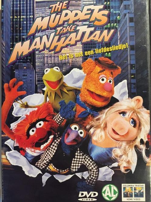The Muppets Take Manhattan, Cd's en Dvd's, Dvd's | Kinderen en Jeugd, Zo goed als nieuw, Film, Poppen, Alle leeftijden, Ophalen of Verzenden
